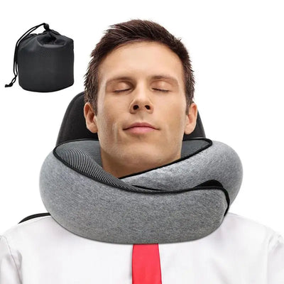 Travel Neck Pillow Memory Foam Travel Neck Cushion Durable U-shaped