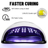 LED UV Light Dryer for Nails Gel Polish with 72 LEDs 4 Timer Setting LCD Display