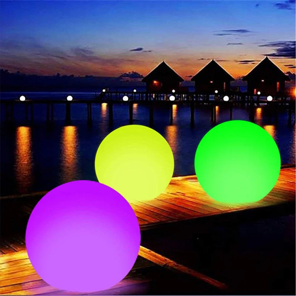 LED Glowing Beach Ball 16 Colors