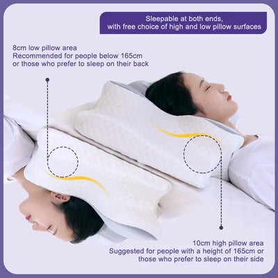 Memory Butterfly Shaped Relaxing Cervical Slow Rebound Neck Pillow