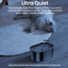 Stainless Steel Cat / Dog Pet Water Fountain Automatic