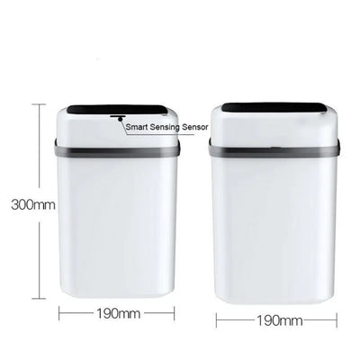 Electric Trash Can Sensitive Mute Odor Isolation Waterproof Automatic Motion Sensor