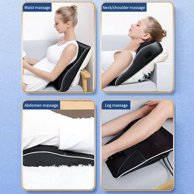 Electric Shiatsu Massage Pillow with Heating  Multifunction massage pillow