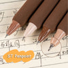 4PC Pack Coffee Gel Pen Set 0.5mm